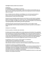 Samenvattingen tentamens bedrijfskunde mer leerjaar 1 