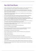 Nur 234 Final Exam  Questions With Correct Answers&period;