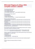 Millwright Rigging & Lifting &vert; With complete solution &vert; 2024&sol;25