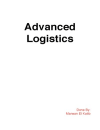 Advanced Logistics Summary 