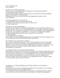 Farmacologie HS 4&period;3&period;3
