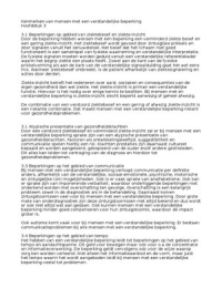 Kenmerken van een verstandelijke beperking hs 1
