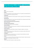 UCONN BIOLOGY 1108 EXAM 3 Questions and Answers 2024&sol;2025