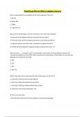 Final Exam Review BQA Complete Answers