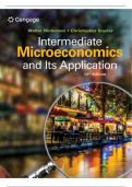 SOLUTION MANUAL FOR INTERMEDIATE MICROECONOMICS AND ITS APPLICATION 13TH EDITION BY WALTER NICHOLSON, CHRISTOHER SNYDER