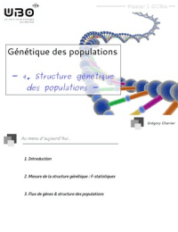 Cours de génétique des populations : structure des populations