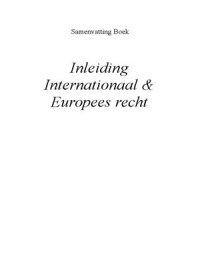 Samenvatting Boek 'Internationaal publiekrecht als wereldrecht