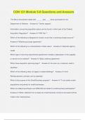 CON 121 Module 5-8 Questions and Answers