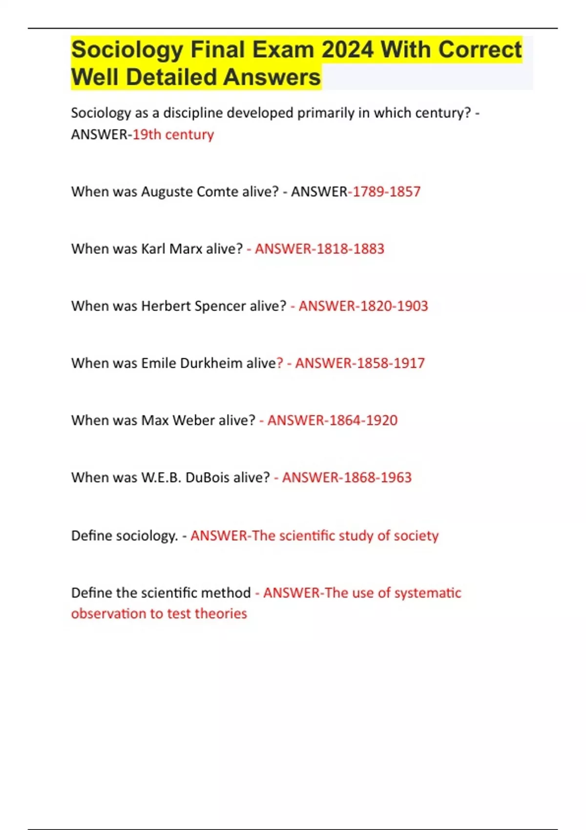 Sociology visual data 2