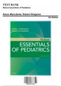 Test Bank: Nelson Essentials of Pediatrics, 8th Edition by Karen Marcdante; Robert Kliegman - Chapters 1-26, 9780323511452 | Rationals Included
