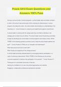 Praxis 5412 Exam Questions and Answers 100&percnt; Pass