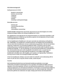 Samenvatting Verbintenissenrecht & ondernemingsrecht H16-H19