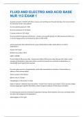 NUR 113 EXAM PACKAGE DEAL WITH COMPLETE SOLUTIONS&period;