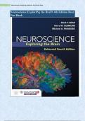 Neuroscience ExplorINg the BraIN 4th Edition Bear Test Bank