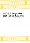 ENG1514 Assignment 2 2024 - DUE 5 June 2024