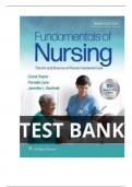 Test Bank- fundamentals of nursing the art and science of person-centered care 10th edition ( Carol Taylor, 2024) Newest Edition