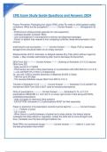 CPJE Exam Study Guide Questions and Answers 2024&period;