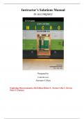 Instructor Solution Manual For Exploring Microeconomics, 6th Edition Robert L. SextonColin C. KovacsPeter N. Fortura (Chapters 1-12)