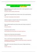 CPACE Content Study Exam-with 100&percnt; verified solutions 2024-2025-tutor verified