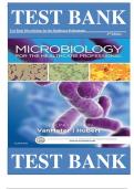 Test Bank Microbiology for the Healthcare Professional 2nd Edition By Karin C. VanMeter, Robert J. Hubert, ISBN :9780323320924|All Chapters Covered||Complete Guide A+|