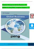 TEST BANK for Global Business 5th Edition by Peng Mike, Verified Chapters 1 - 17, Complete Newest Version