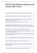 NYSTCE Multi-Subject Exam  Pack  GRADED A&plus;&excl;&excl;