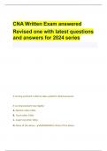 CNA NURSING ASSISTANT ALL QUESTIONS $ ANSWERS 132 PAGES