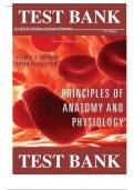 Test Bank for Principles of Anatomy and Physiology 12th Edition by Gerard J. Tortora & Bryan H. Derrickson, ISBN: 9780470084717 |All Chapters Covered||Complete Guide A+|