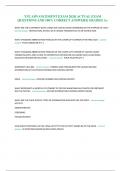 YN2 ADVANCEMENT EXAM 2024&vert; ACTUAL EXAM  QUESTIONS AND 100&percnt; CORRECT ANSWERS&vert; GRADED A&plus;