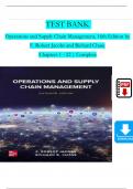 TEST BANK For Operations and Supply Chain Management&comma; 17th Edition by &lpar;F&period; Robert Jacobs&comma; 2024&rpar;&comma; Verified Chapters 1 - 22&comma; Complete Newest Version