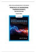 Solutions for Principles of Engineering Thermodynamics, 2nd Edition Reisel (All Chapters included)
