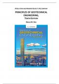 Solutions for Principles of Geotechnical Engineering, 10th Edition Das (All Chapters included)