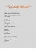 NASCLA Contractors Guide to Business, Law and Project Management