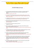 NR 509 Midterm Exam QBank /Questions And Answers latest update 2023/2024 A graded