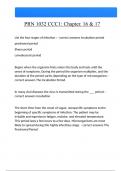 PRN 1032 CCC1 Chapter&period; 16 & 17 Questions And Answers Latest &vert;Update&vert; Verified Answers 