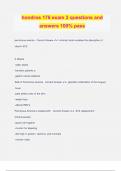 hondros 176 exam 2 questions and answers 100&percnt; pass