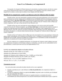 Tema 9. Los Tribunales y su Competencia