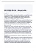 ENWC 201-EXAM 2 Study Guide with correct Answers