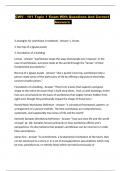 CWV - 101 Topic 1 Exam With Questions And Correct Answers 