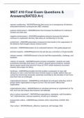 MGT 410 Final Exam Questions & Answers&lpar;RATED A&plus;&rpar;