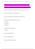 Bio 227 Lab Exam 3 Cory Hanley Questions And  Answers &vert; 100&percnt; Correct Answers &vert; Updated Quiz