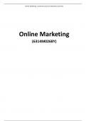 Complete Summary Online Marketing (incl. practice questions)