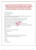 EDEN WU&period;FOCUSED EXAM RESPIRATORY SYNCYTIAL VIRUS COMPLETED SHADOW HEALTH-NURSING CARE OF CHILDREN &lpar;PEDIATRICS&rpar; EXAM QUESTIONS AND WELL EXPLAINED SOLUTIONS 100&percnt;CORRECT LATEST UPDATE 2024 GRADE A&plus;