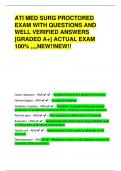 ATI MED SURG PROCTORED  EXAM WITH QUESTIONS AND  WELL VERIFIED ANSWERS  &lbrack;GRADED A&plus;&rsqb; ACTUAL EXAM 100&percnt; &comma;&comma;&comma;&comma;NEW&excl;&excl;NEW&excl;&excl;