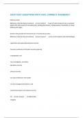 SSCP TEST QUESTIONS WITH 100&percnt; CORRECT ANSWERS&excl;&excl;