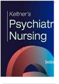 Test Bank for Keltner’s Psychiatric Nursing, 9th Edition by Debbie Steele All Chapters (1-36) |A+ ULTIMATE GUIDE 2023