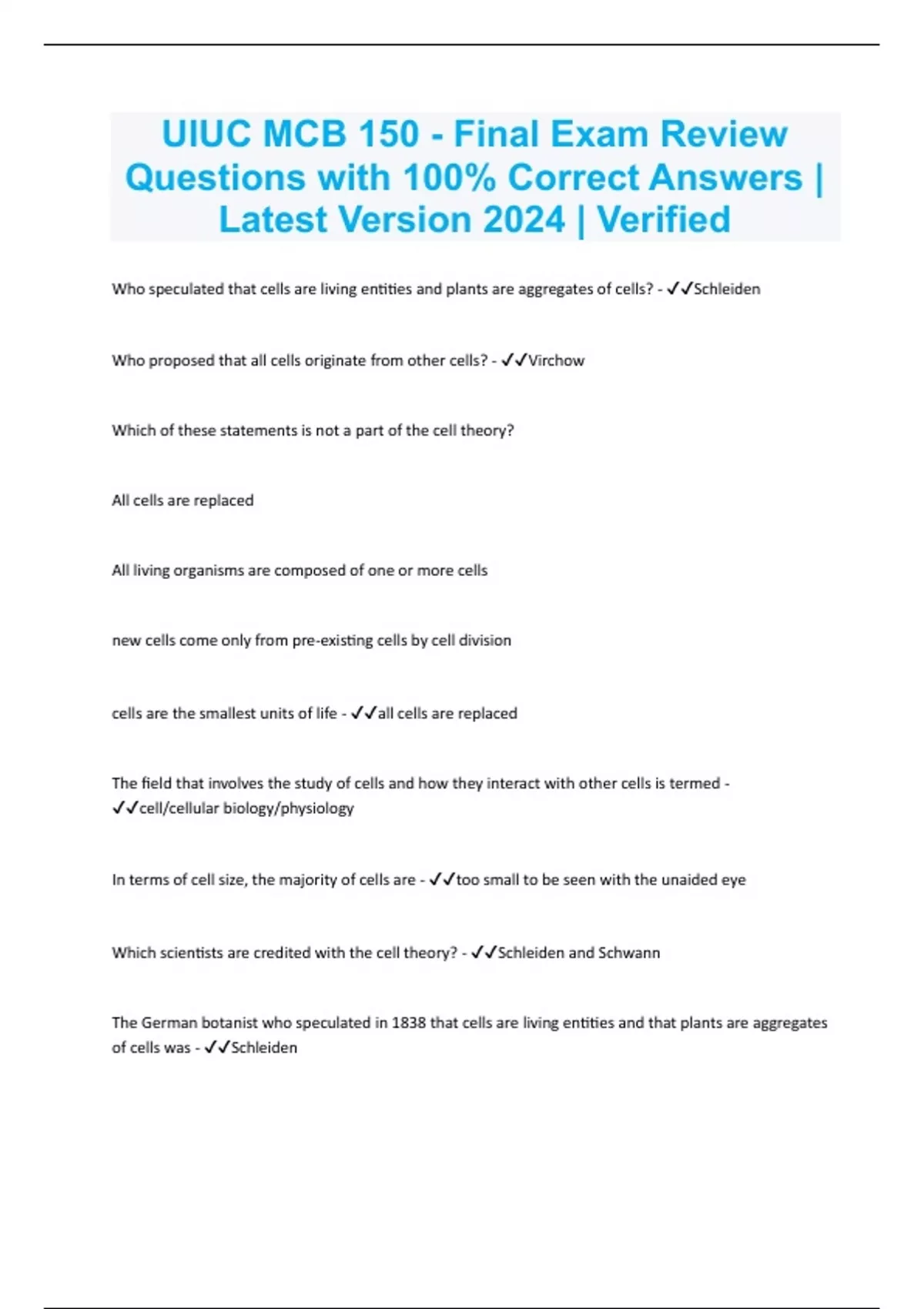 uiuc-mcb-150-final-exam-review-questions-with-100-correct-answers