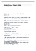 P370 FINAL EXAM 2024&excl;&excl;