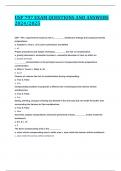 USP 797 EXAM QUESTIONS AND ANSWERS 2024&sol;2025