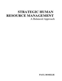 Paul Boselie - Strategic Human Resource Manegement